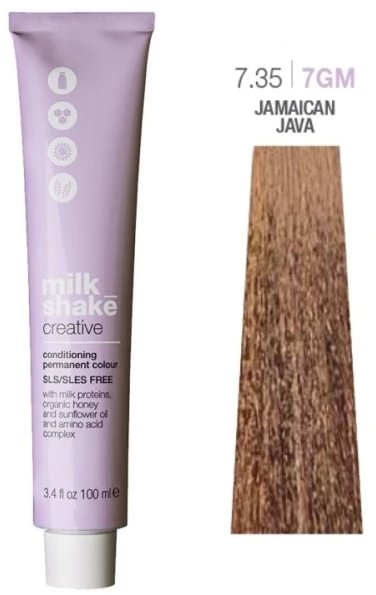 Milk_Shake Creative Permanent Color 7.35 Jamaican Java, 100ml