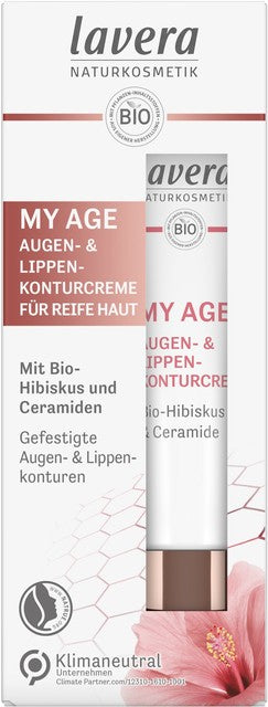 Lavera My Age Eye Cream & Lippenkonturkreem, 15ml - firstorganicbaby
