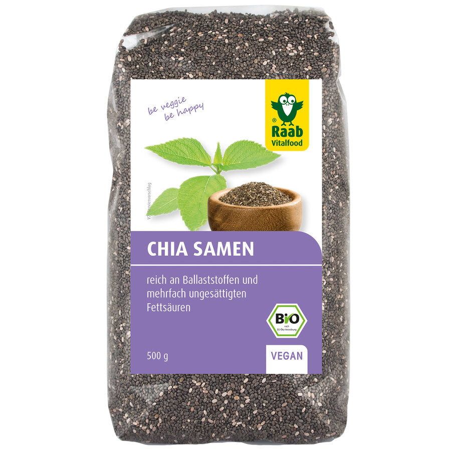 Chia are the seeds of the Salvia Hispanica, a South American plant from the genus of the ointment. In the language of the Mayas, Chia meant strength or strength. The seeds contain protein and fiber and are rich in polyunsaturated fatty acids.