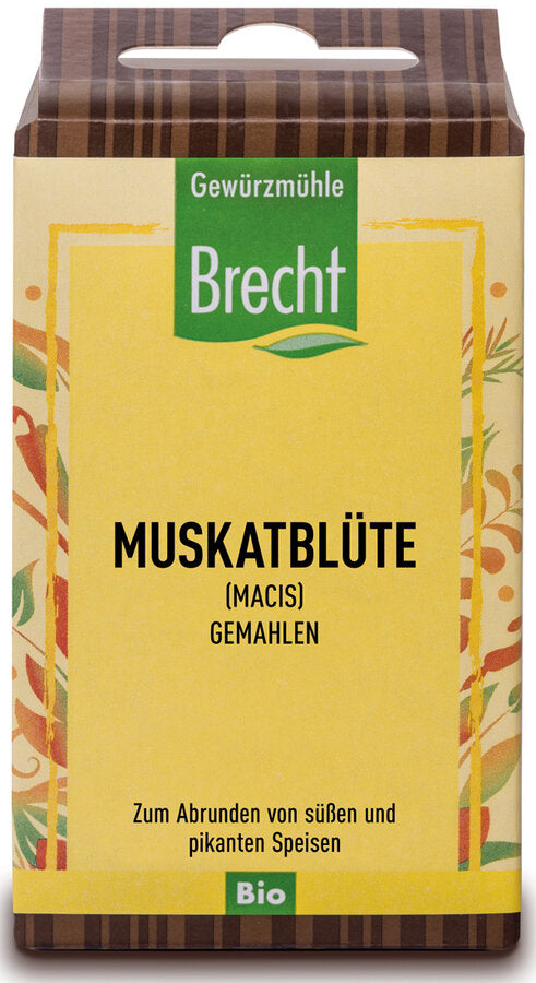 Gewürzmühle Brecht Muskat blossom ground, 30g - firstorganicbaby