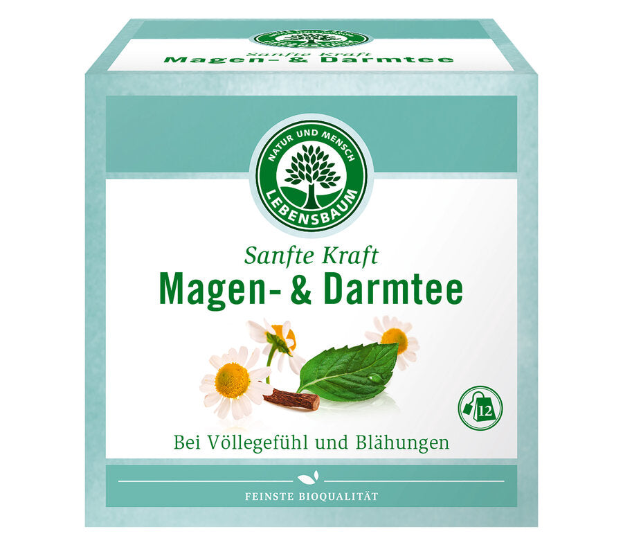 Lebensbaum soft power gastric & intestinal tea, 12x2g - firstorganicbaby