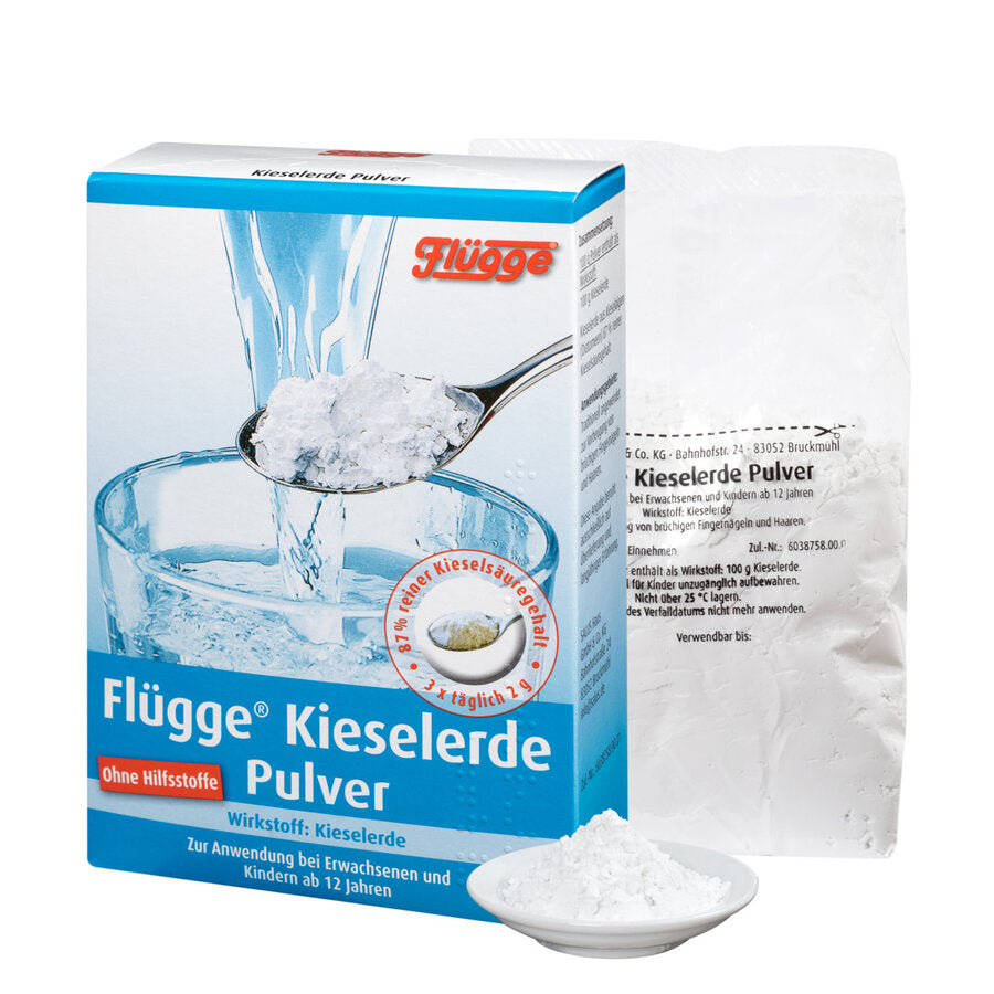 Flügge® silica powder, 100g - firstorganicbaby