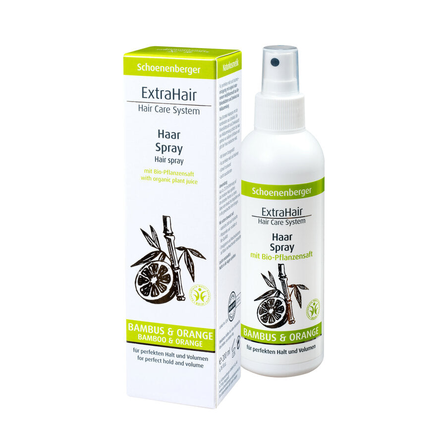 Schoenenberger® ExtraAir® Hair Spray M. Bamboo extract, 200ml - firstorganicbaby