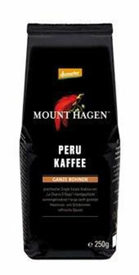 Mount Hagen Demeter Röstkaffee Bean, 250g - firstorganicbaby