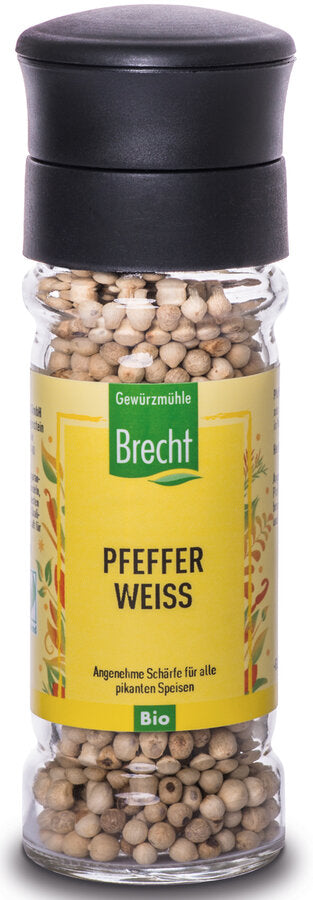 Gewürzmühle Brecht Pepper white, 60g - firstorganicbaby