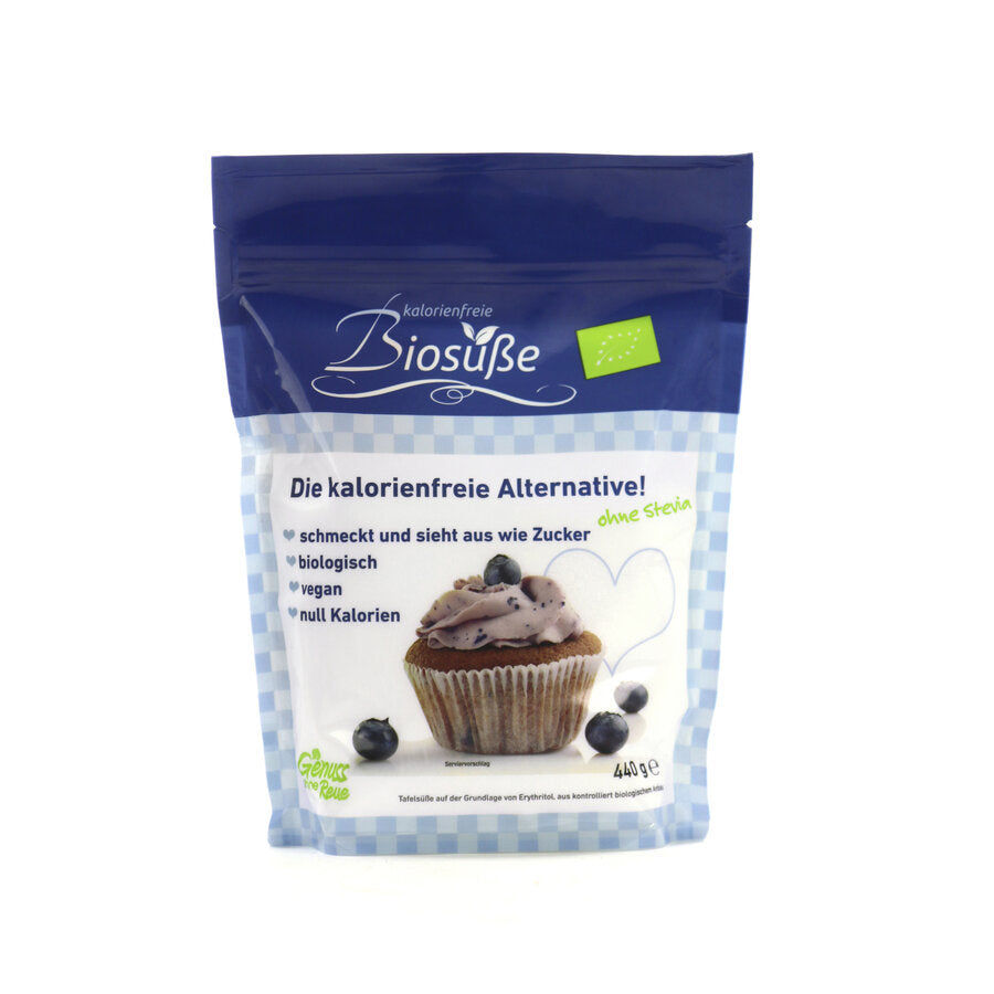 Biosefe is Europe's first calorie-free sugar alternative in certified organic quality for everyone who wants to eat calorie-conscious and is perfect for sweet and baking.