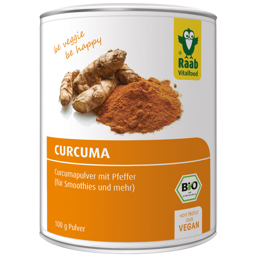The yellow root, also called curcuma, is a tropical mountain plant and belongs to the family of ginger family. Her home is India and Southeast Asia. Curcuma naturally contains the secondary plant substance curcumin, which gives the plant the yellow -orange color. In addition, the mixture contains piperine made of ground pepper.