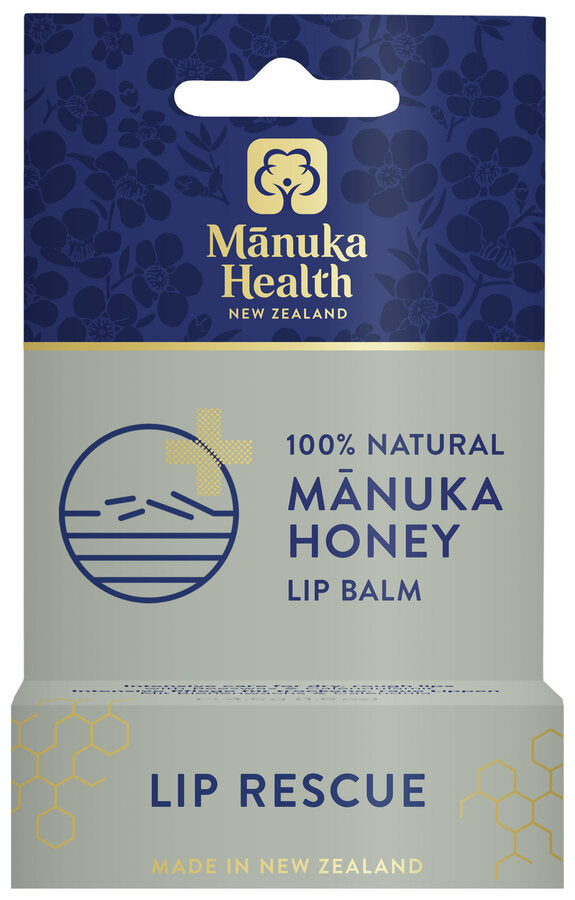 Lip Rescue: Intensive care for dry, rough lips with MGO 250+ Manuka honey.