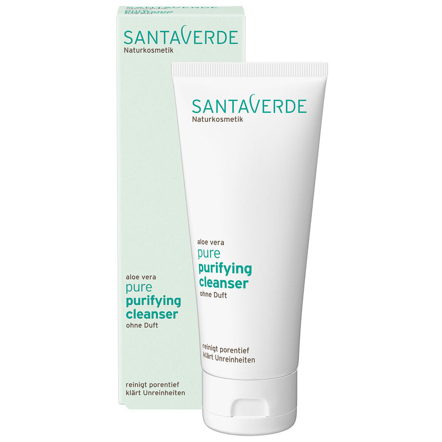 Santaverde Pure Purifying Cleanser without fragrance, 100ml - firstorganicbaby