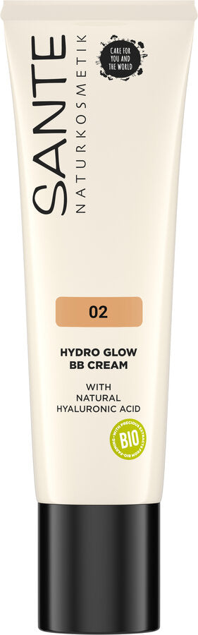 Sante Hydro Glow 02 Cream – - Natural firstorganicbaby Radiance Medium-Dark BB