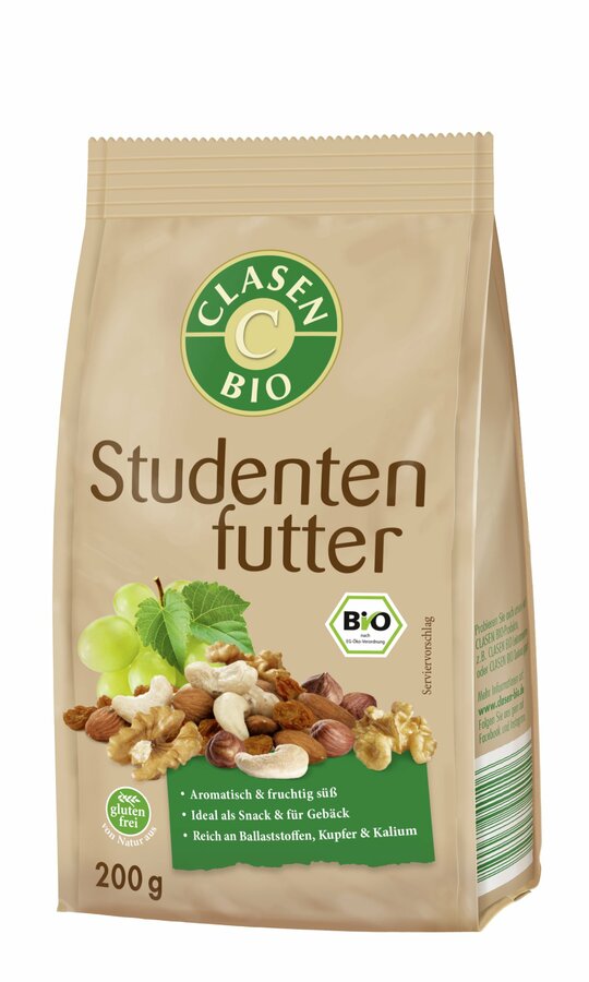Organic student feed 200g