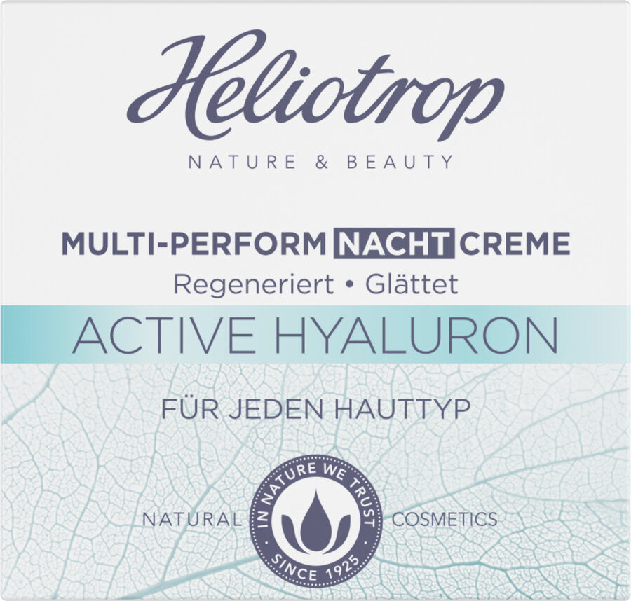 Heliotrop Active Hyaluron MP Night Cream - Reduce Wrinkles, Hydrate Skin –  firstorganicbaby
