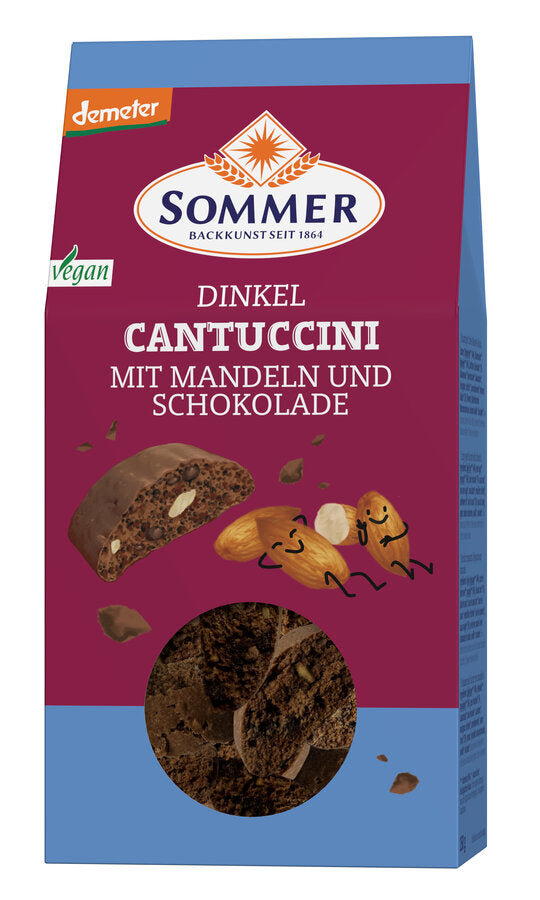 Demeter spelled chocolate cantuccini