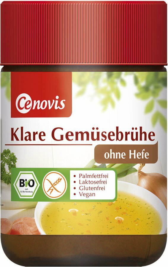 Cenovi's clear vegetable broth without yeast is ideal for preparing, seasoning and refining vegetables, stewic dishes, soups, sauces and many other dishes.