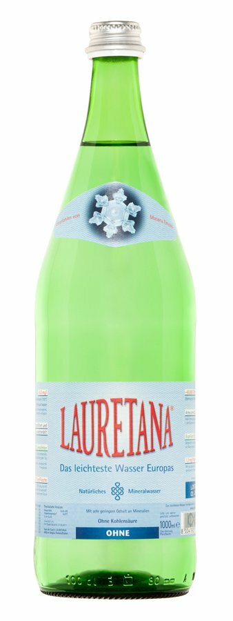 6 x Lauretana Lauretana - The lightest water in Europe, 1000ml