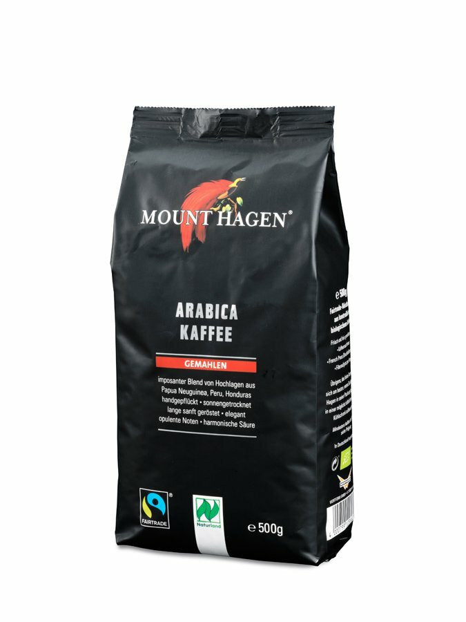 Mount Hagen Bio Fair Trade Roast coffee, ground, 500g - firstorganicbaby