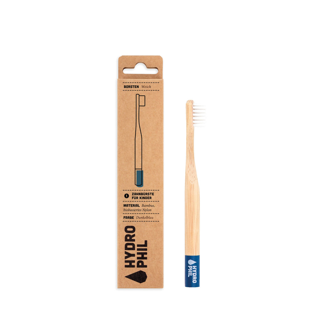 Hydrophil, Water Neutral Bamboo Toothbrush Blue Extra Soft, 1PC - firstorganicbaby