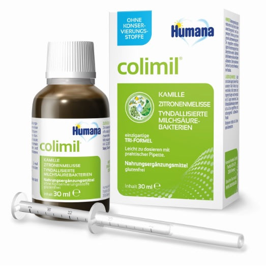 Humana Colimil Plus Chamomile Lemon Balm (30ml) - Baby Colic
