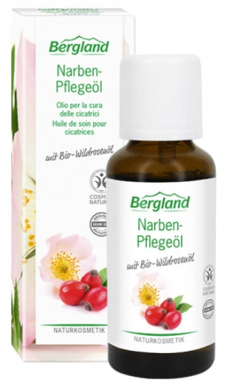 Bergland scars care oil with organic vested oil, 30ml - firstorganicbaby