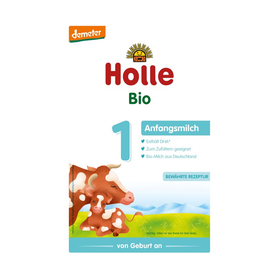 Holle Organic Infant Cow Formula 1, 400g - firstorganicbaby