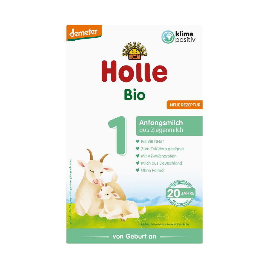 Holle Organic Infant Formula 1 Made from Goat's Milk Demeter, 400g - firstorganicbaby