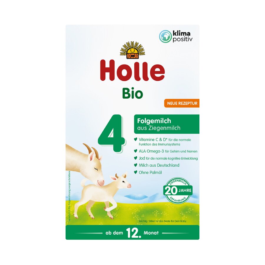12 x Holle Bio-follow milk 4 from goat milk Demeter, 400g - firstorganicbaby