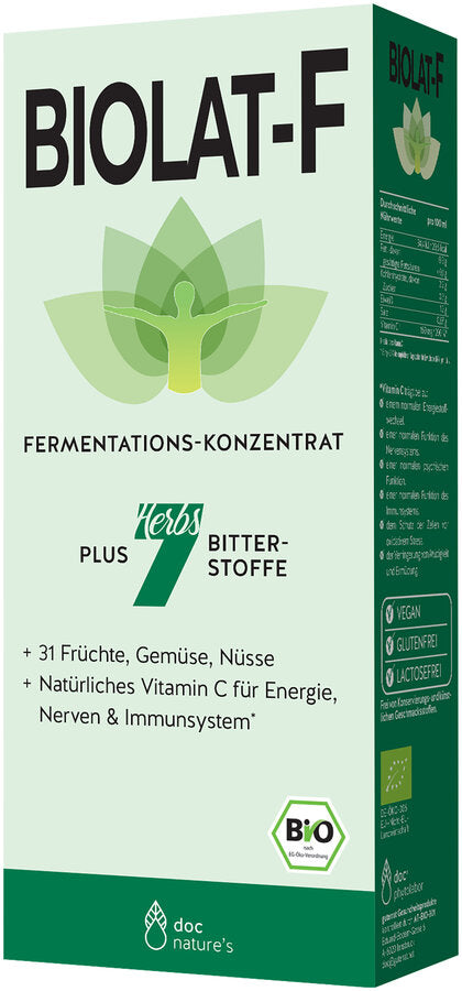 doc nature's BIOLAT-F 7 herbal fermentation concentrate, 250ml - firstorganicbaby