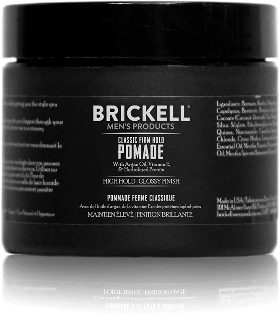 Brickell Men's Classic Firm Hold gel pomade 59ml