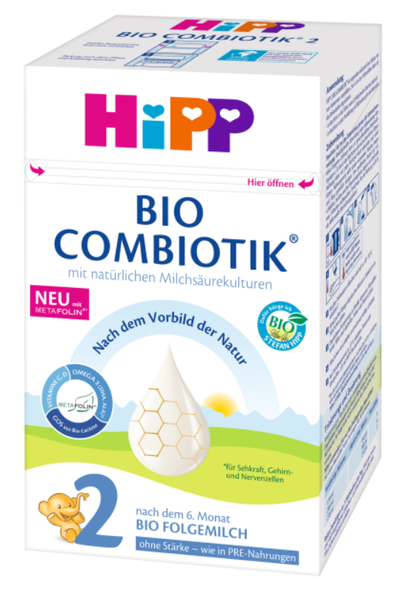 12 x Hipp 2 Bio Combiotics Without Starch, 600g