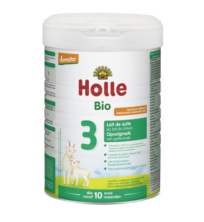 Holle Dutch Goat Milk Formula Stage 3 - From 10 Months, 800g tin - firstorganicbaby