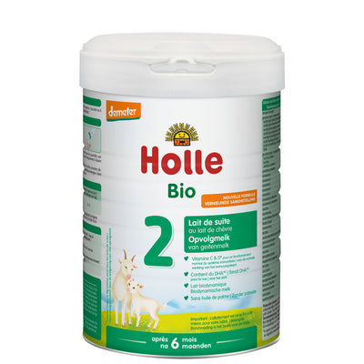 Holle Dutch Goat Milk Formula Stage 2 - From 6 Months to 10 Months, 800g tin - firstorganicbaby