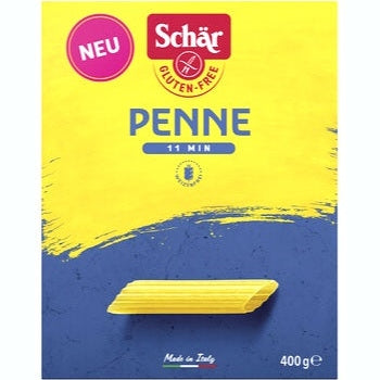 3 x Schär Mais Pasta Penne, 400g - firstorganicbaby