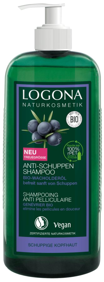 Logona anti-scales Shampoo juniper berries, 750ml - firstorganicbaby