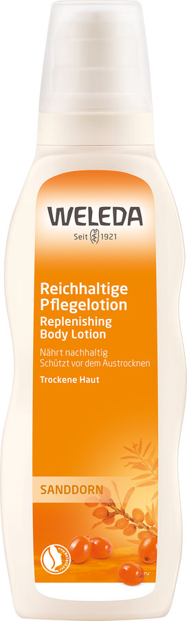 Weleda Sanddorn Reichhaltige Pflegelotion, 200ml - firstorganicbaby