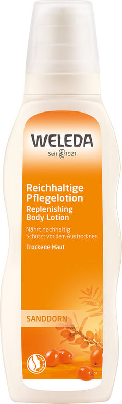 Weleda Sanddorn Reichhaltige Pflegelotion, 200ml - firstorganicbaby