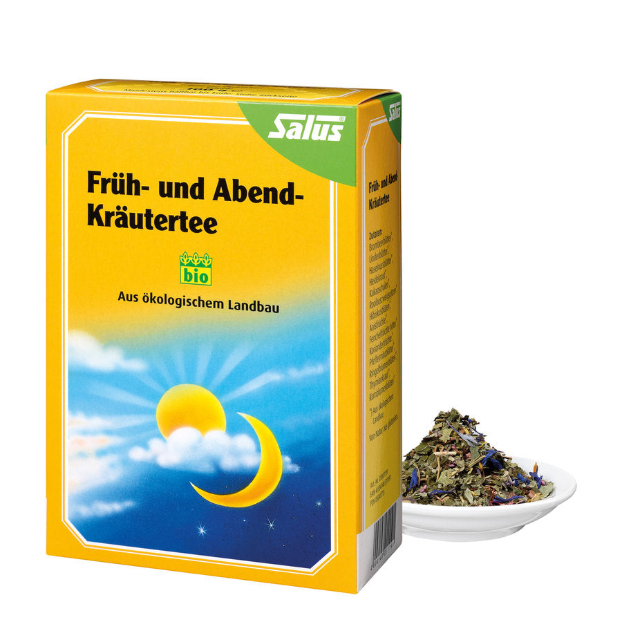 Salus® Früh- und Abend-Kräutertee bio, 100g - firstorganicbaby