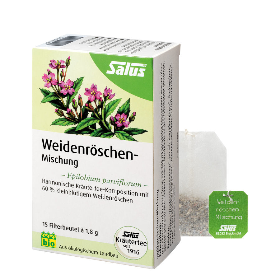 Salus® Weidenröschenmischung Kräutertee bio 15 FB, 27g - firstorganicbaby