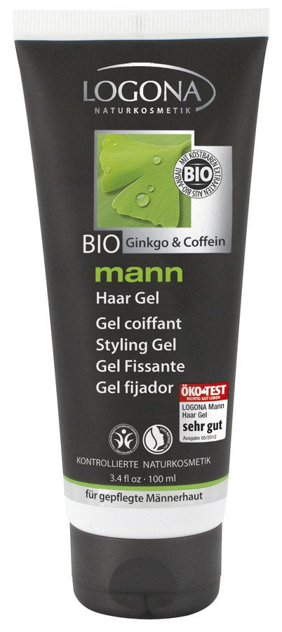 Logona man hair gel, 100ml - firstorganicbaby