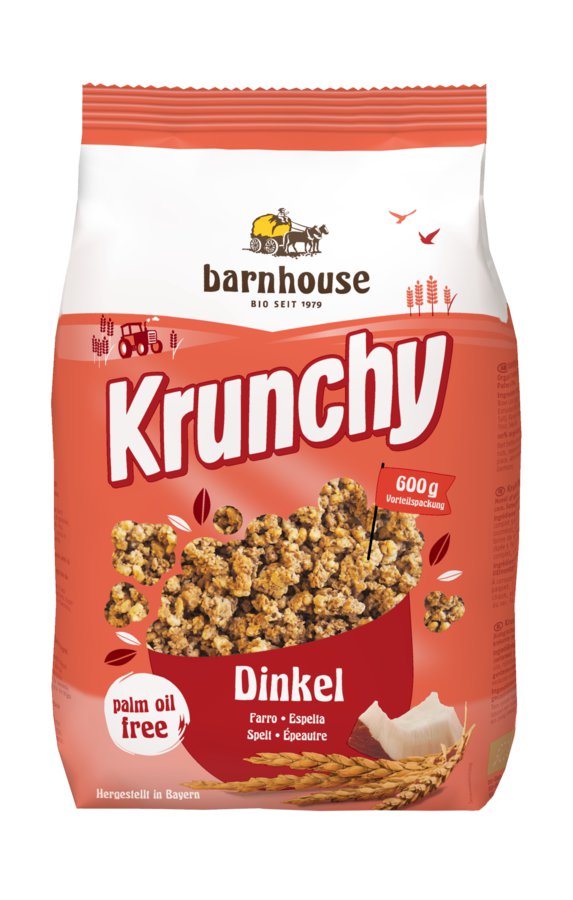 Barnhouse Krunchy Dinkel, 600g - firstorganicbaby