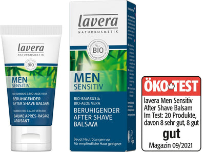 3 x Lavera men sensitive after shave balm, 50ml - firstorganicbaby