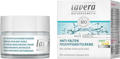 Lavera base sensitive anti-wrinkles moisturizer Q10, 50ml - firstorganicbaby