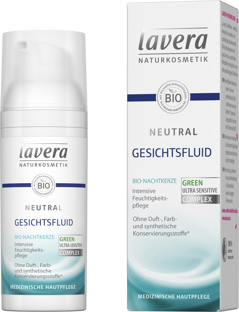 Lavera neutral facial fluid, 50ml - firstorganicbaby