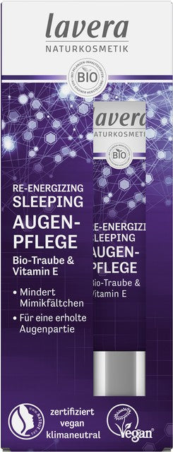 Lavera Re-Energice Sleeping Eye Care, 15ml - firstorganicbaby