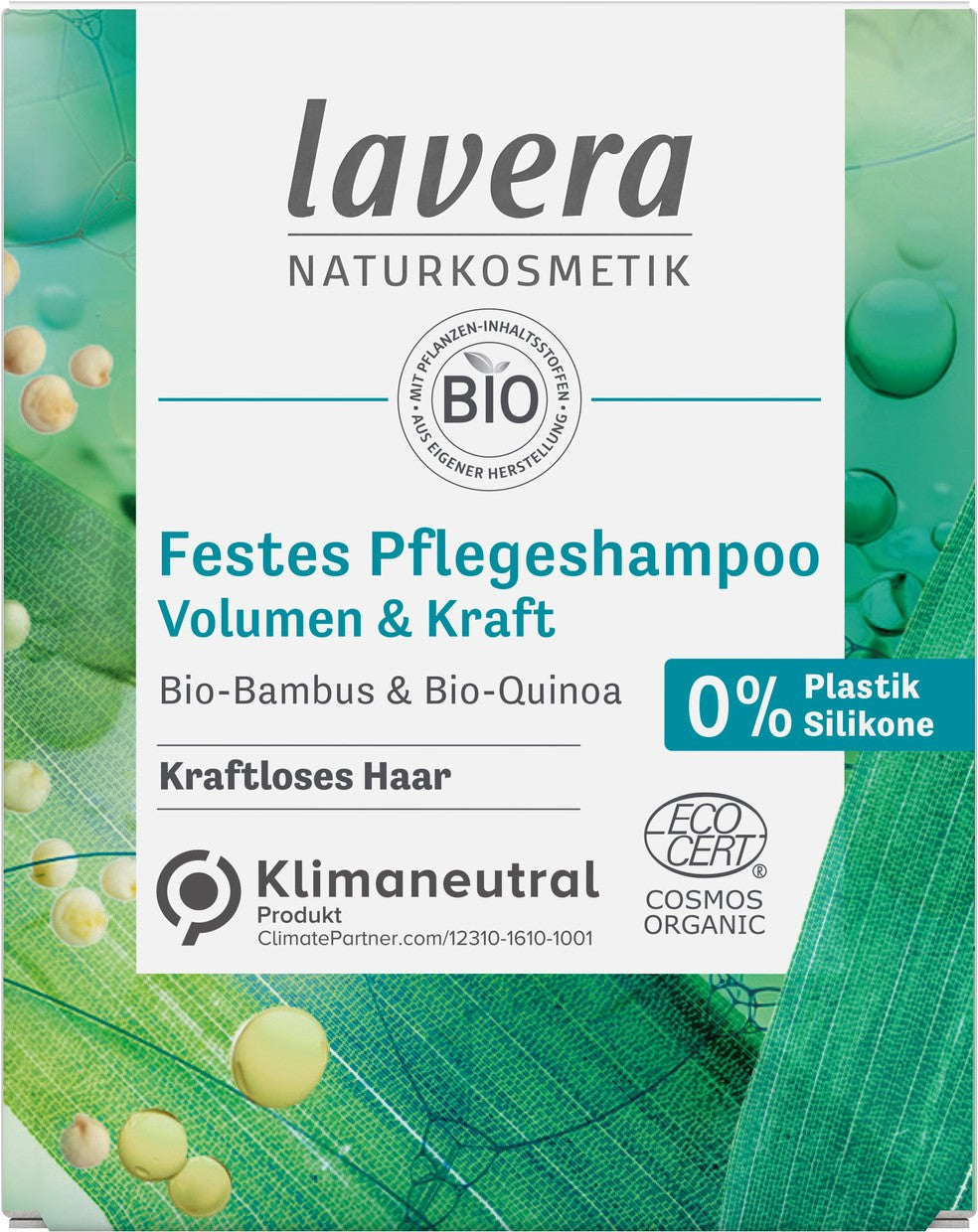 Lavera dry care shampoo volume & Kraft, 50g - firstorganicbaby