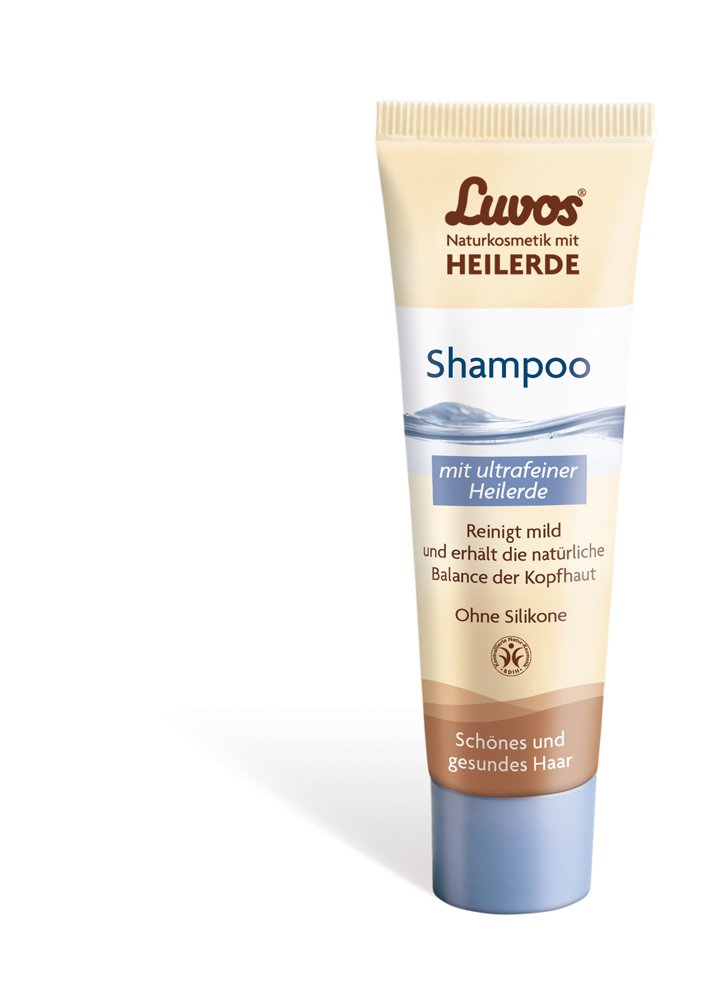 Luvos Naturkosmetik mit Heilerde Luvos Shampoo mit ultrafeiner Heilerde Reisegröße, 30ml - firstorganicbaby