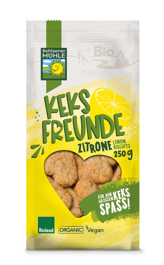 Bohlsener Mühle Keksfreunde lemon, 250g - firstorganicbaby
