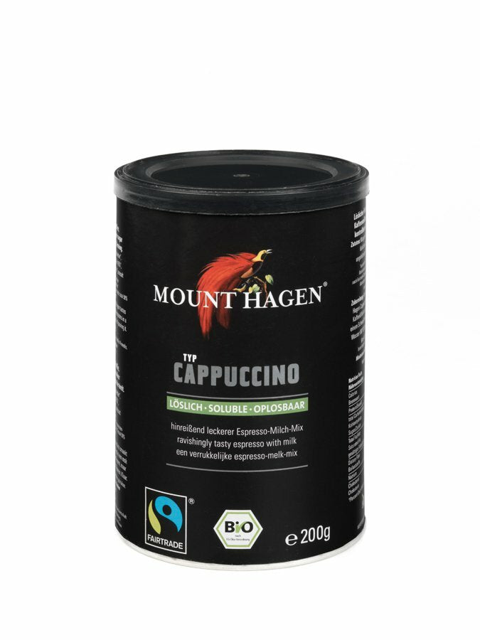 Mount Hagen Bio Fair Trade cappuccino box, 200g