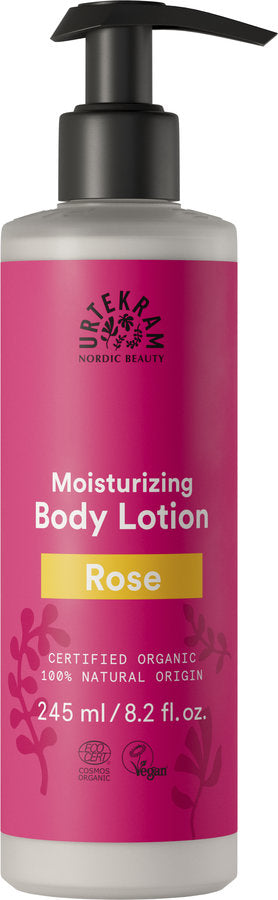 Urtekram rose body lotion, 250ml - firstorganicbaby