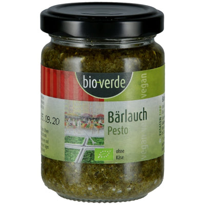bio-verde Bärlauch-Pesto vegan, 125ml - firstorganicbaby
