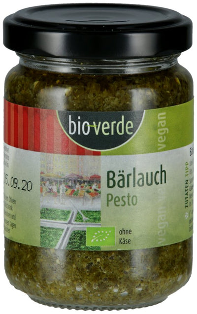 bio-verde Bärlauch-Pesto vegan, 125ml - firstorganicbaby